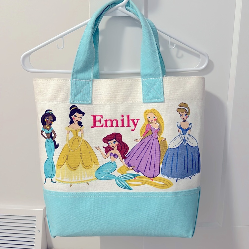 Pottery Barn Kids tote bag with monogram